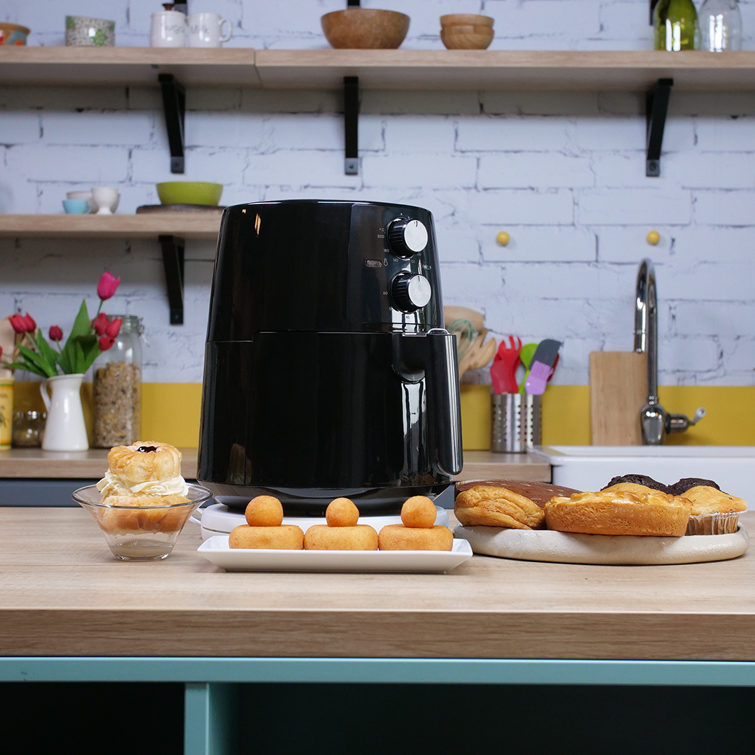 Kumtel Fast Fryer 5.5L 1500 W + Set de Cutite + Cadou surpriza Kumtel Fast Fryer 5.5L 1500 W + Set de Cutite + Cadou surpriza